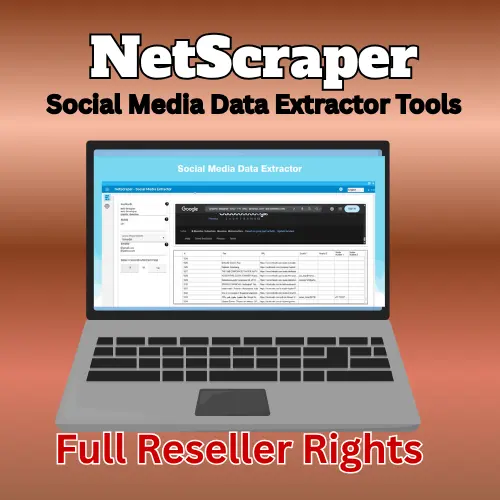 NetScraper Data Extractor Tool Full Reseller