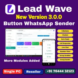 Lead Wave Button Bulk WhatsApp Sender v3.0.0