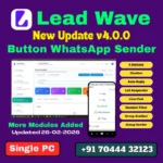 Lead Wave Button Bulk WhatsApp Sender v4.0.0