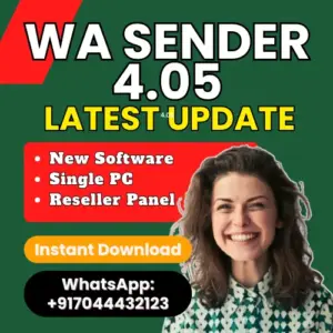 WA Sender v4.0.6 WhatsApp Bulk Message Sender