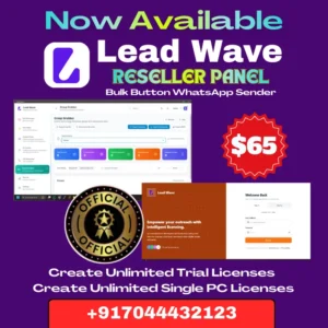 Official Lead Wave Reseller Panel