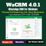 WaCRM 4.0.2 WhatsApp CRM