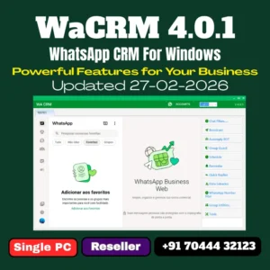 WaCRM 4.0.2 WhatsApp CRM Reseller Panel