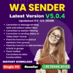 WA Sender v5.0.4 WhatsApp Bulk Message Sender