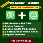 WaSender + WaCRM Master Distributor